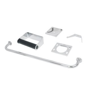 Juego de 5 accesorios para baño de acero inoxidable, Foset A-800