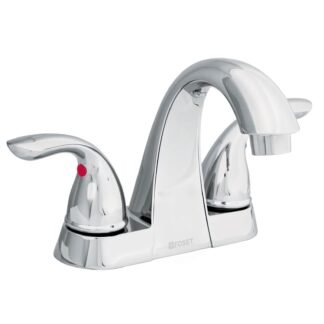 Mezcladora 4' cuello alto para lavabo, Foset AEM-42