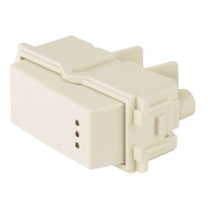 Interruptor de 3 vías con luz piloto, línea Italiana, marfil APSEP-EI