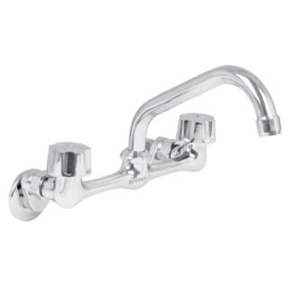 Mezcladora inox 8' para fregadero, conexiones de pared,Foset AQF-92