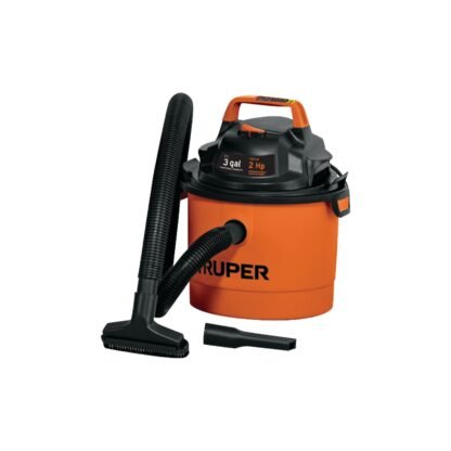 Aspiradora de sólidos y líquidos de 3 gal, plástica, Truper ASP-03