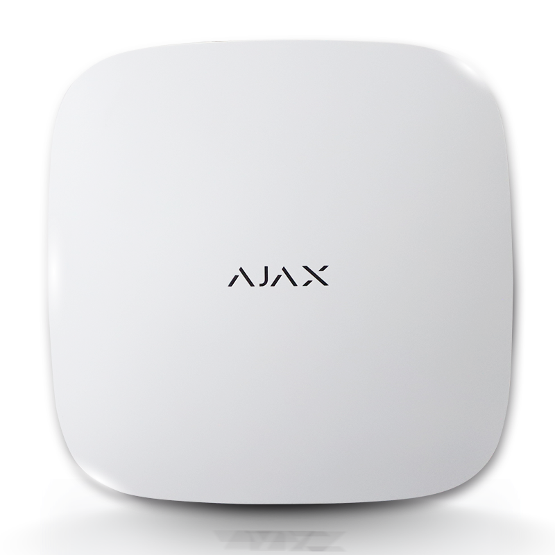 Panel de alarma HUB4G AJAX ethernet + SIM 4G/LTE, inalámbrico, hasta 100 dispositivos
