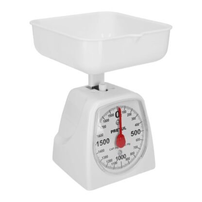 Báscula capacidad 2 kg mecánica para cocina, Pretul BAS-2CP