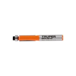 Broca para router, corte recto, 1/4' con balero BROU-RB1/4X