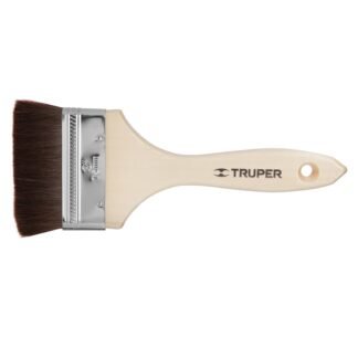 Brocha pelo de camello de 3' con mango de madera, Truper BRT-3C