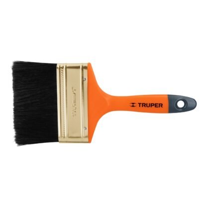 Brocha profesional de 4' con mango de plástico, Truper BRT-4