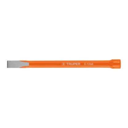 Cincel de corte frío de 1/2 X 8', Truper C-1/2X8
