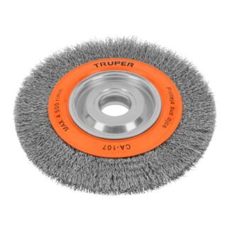 Carda alambre ondulado 8' x 3/4' para esmeril, Truper CA-107