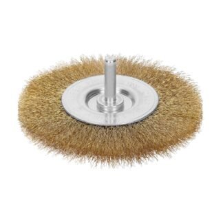 Carda circular 4' alambre fino para taladro, Truper CA-4F