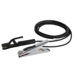 Juego de 2 cables con pinzas de tierra para soldar, Pretul CAB-300P