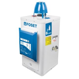 Calentador electrónico de paso 6 L 1 servicio gas L.P. CALE-6P-E