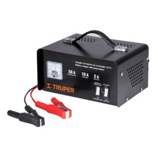 Cargador de 50 A para baterías de 12 V, Truper CARBA-50