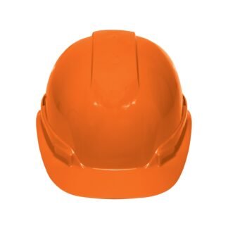 Casco de seguridad ventilado, ajuste de matraca, naranja CAS-NI