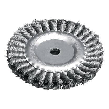 Carda trenzado fino 6' x 5/8' para esmeril, Truper CATR-6F