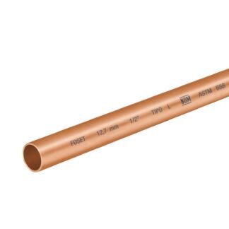 Tubo de 1/2' de cobre tipo 'L' , de 3 m, Foset CC-001L