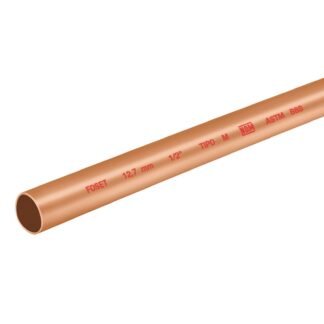 Tubo de 1/2' de cobre tipo 'M' , de 3 m, Foset CC-001M