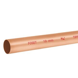 Tubo de 3/4' de cobre tipo 'N' , de 3 m, Foset CC-002N
