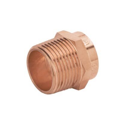 Conector de cobre de rosca exterior 3/4', Foset CC-612B