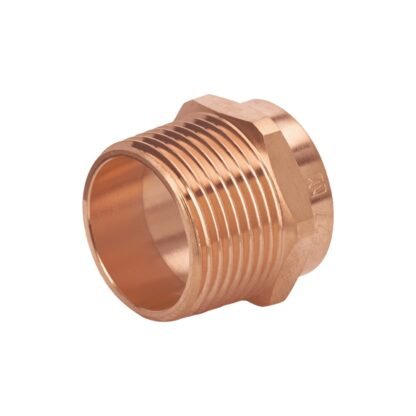 Conector de cobre de rosca exterior 1', Foset CC-613B