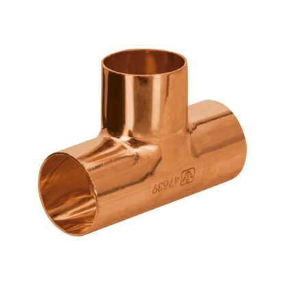 Tee de cobre sencilla de 1', Foset CC-763B