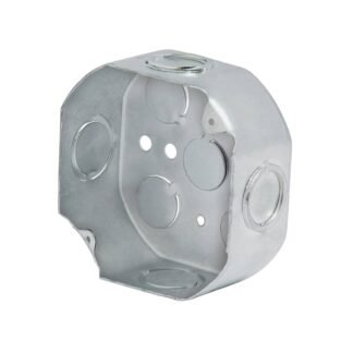 Caja octagonal 4' x 4' reforzada, Volteck CCH-4X4O