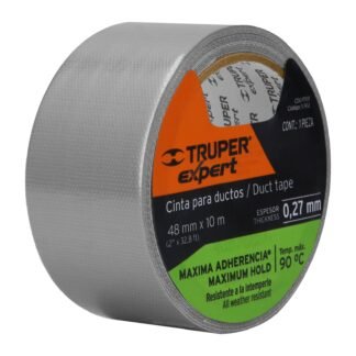 Cinta para ducto 10m x 48mm, espesor 0.27mm, Expert CDU-10XX