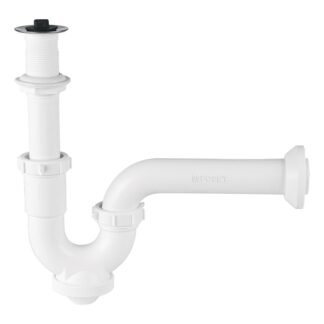 Céspol rígido para lavabo con contra, polipropileno, 1-1/4' CE-234
