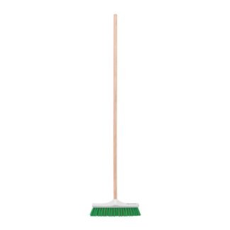 Cepillo industrial cerda rígida de 30 cm, bastón de madera CEPI-30