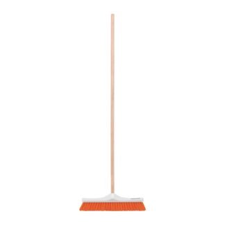 Cepillo industrial cerda rígida de 40 cm, bastón de madera CEPI-40