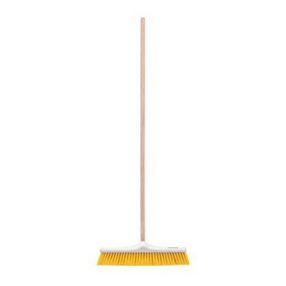 Cepillo industrial cerda suave de 50 cm con bastón de madera CEPI-50