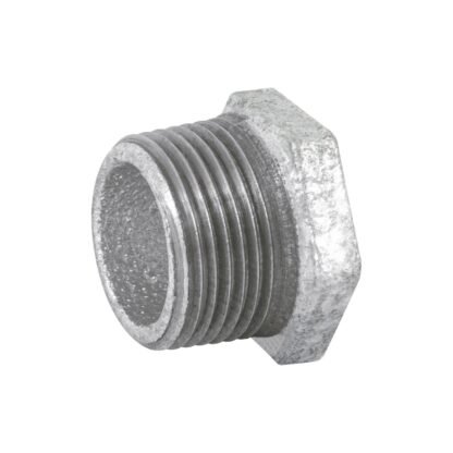 Reducción bushing acero galvanizado 3/4 x 1/2', Foset CG-231