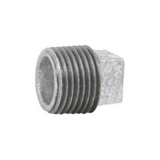 Tapón macho 1/2' de acero galvanizado, Foset CG-311