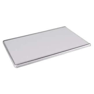 Charola de acero inox para báscula electrónica, Pretul CHA-B40P