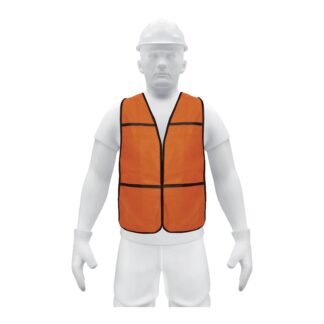 Chaleco de seguridad, uso de día, naranja, Pretul CHS-100N