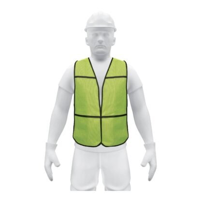 Chaleco de seguridad, uso de día, verde, Pretul CHS-100V