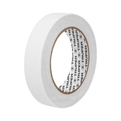Rollo de 5m de cinta antiderrapante blanca 25mm con abrasivo CIA-15B