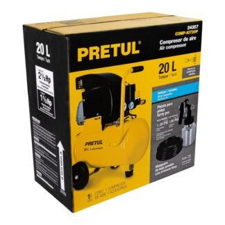 Caja de empaque de repuesto para COMP-KIT20P, Pretul CJ-COMP-KIT20P