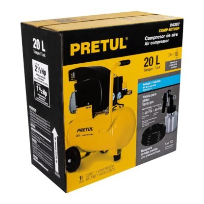 Caja de empaque de repuesto para COMP-KIT20P, Pretul CJ-COMP-KIT20P