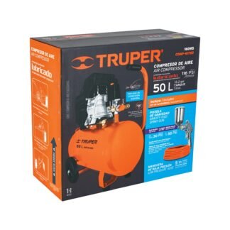 Caja de empaque de repuesto para COMP-KIT50, Truper CJ-COMP-KIT50