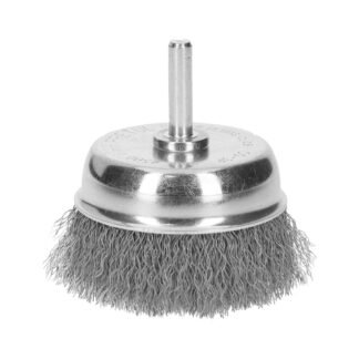 Carda de copa 2-3/4' alambre grueso para taladro, Pretul CO-3P