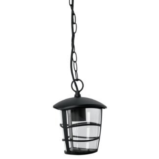 Arbotante moderno colgante negro, lámpara no incluida COL-103S