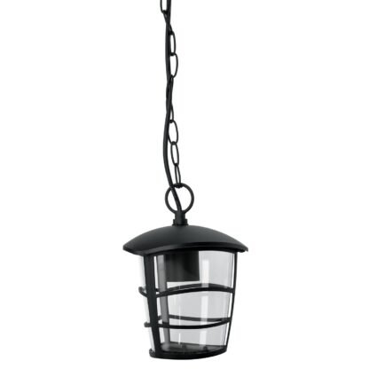 Arbotante moderno colgante negro, lámpara no incluida COL-103S