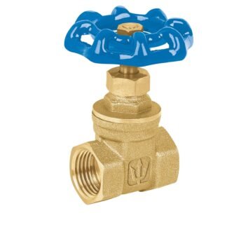 Válvula de compuerta de latón roscable de 1/2', Foset CORO-1/2