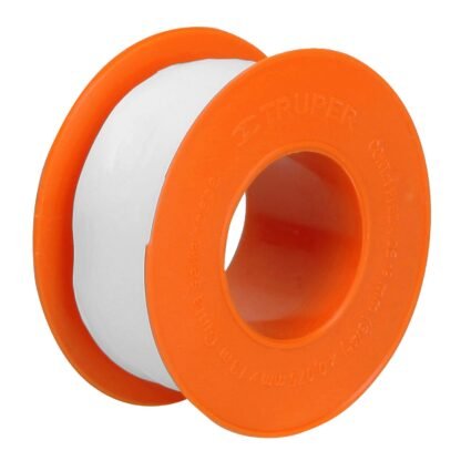 Cinta sella roscas 3/4' X 13 m de largo, uso general, Truper CTF-3/4X13
