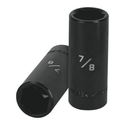 Dado largo impacto de 7/8', 6 puntas, cuadro 1/2', Truper D-7328-HL