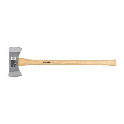 Hacha doble Michigan 3-1/2 lbs, mango de hickory 35', Truper DHM-3-1/2M