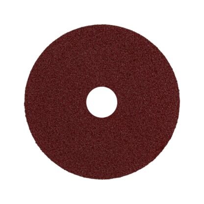 Disco de lija 4-1/2' con respaldo de fibra, grano 50, Truper DILF-450