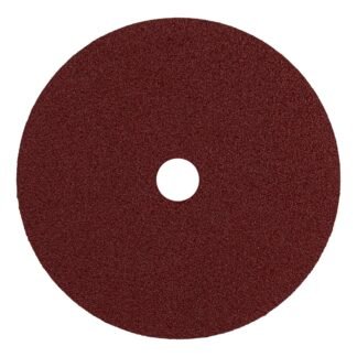 Disco de lija de 7' con respaldo de fibra, grano 50, Truper DILF-750