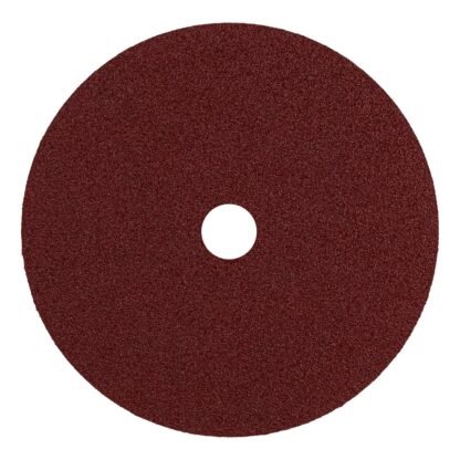 Disco de lija de 7' con respaldo de fibra, grano 50, Truper DILF-750