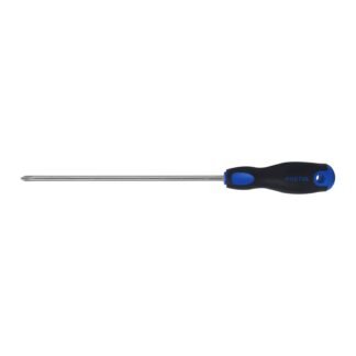 Desarmador de cruz 1/4' x 8' mango Comfort Grip, Pretul DP-1/4X8BP